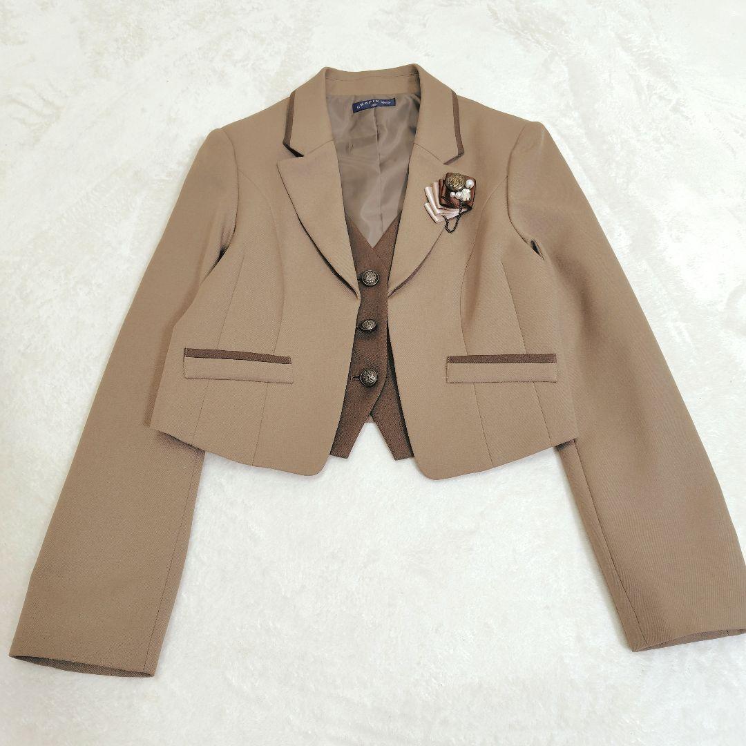 CHOPIN deux ショパンドゥ160 卒業式 フォーマルスーツ 5点セット