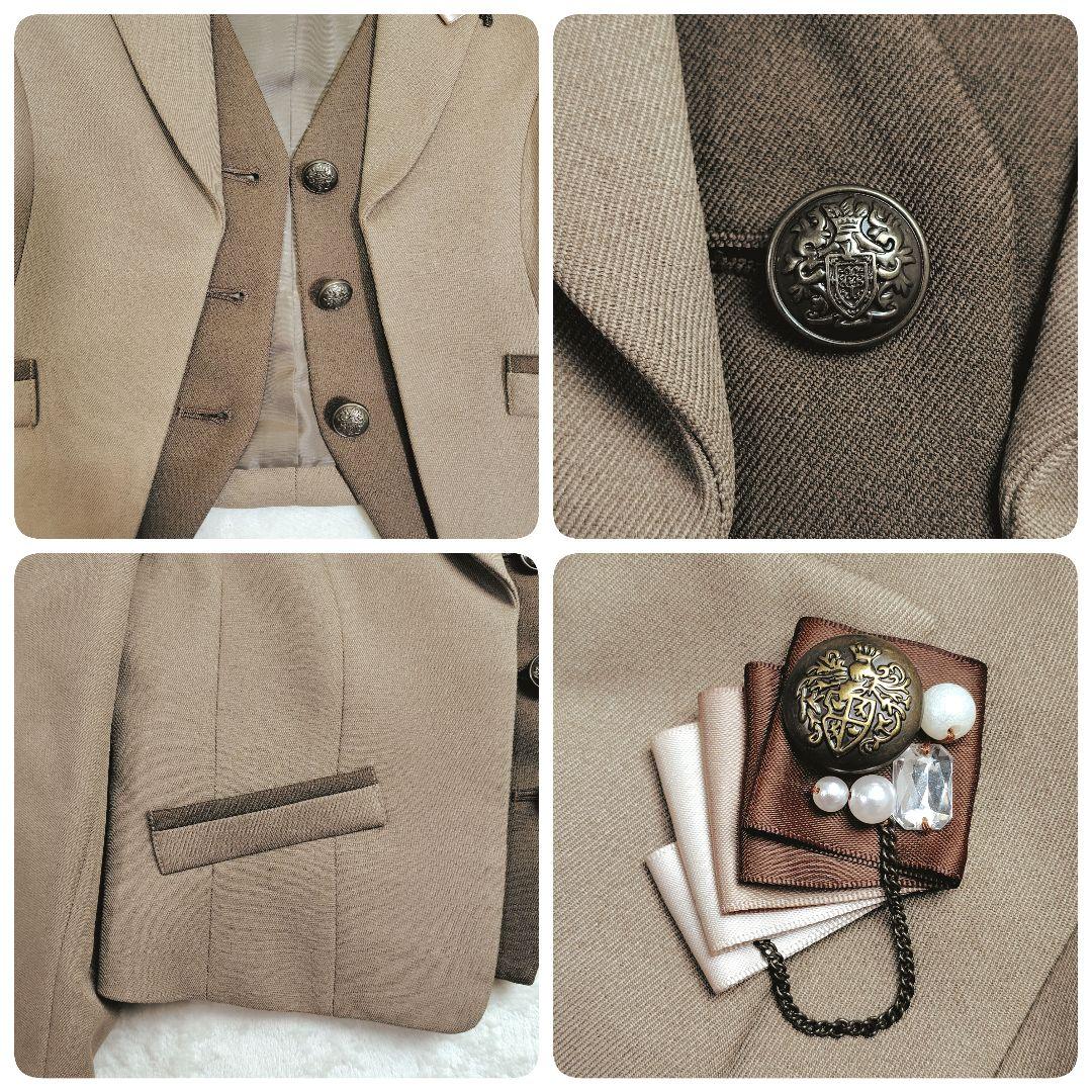 CHOPIN deux ショパンドゥ160 卒業式 フォーマルスーツ 5点セット