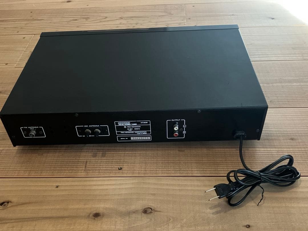KENWOOD　TUNER KT-2020（B）　動作確認済み
