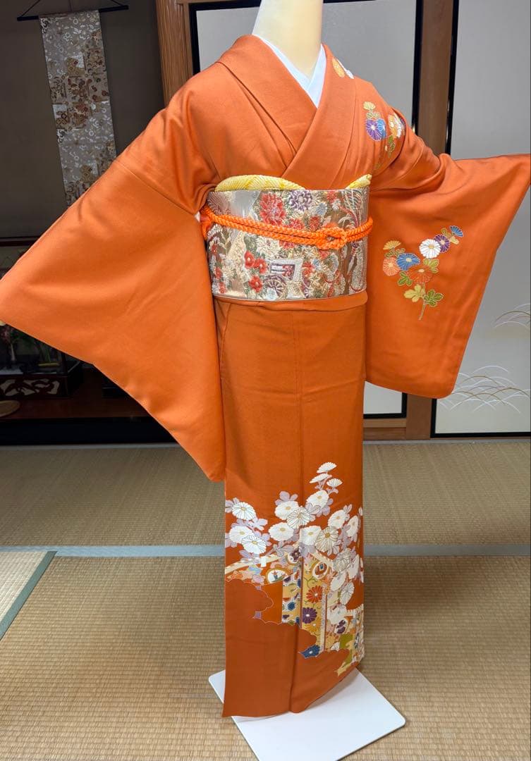 正絹訪問着4点フルセット