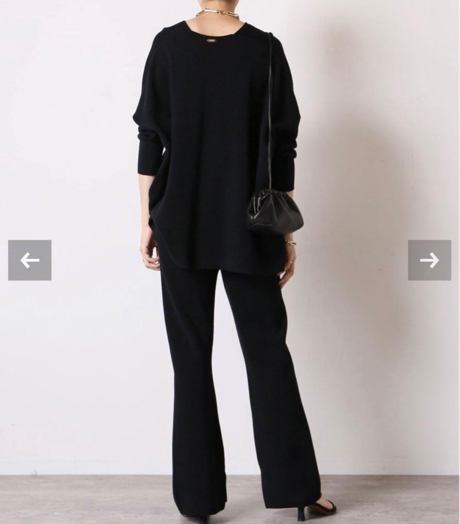 MUSE de Deuxieme Classe * スムースニットパンツ