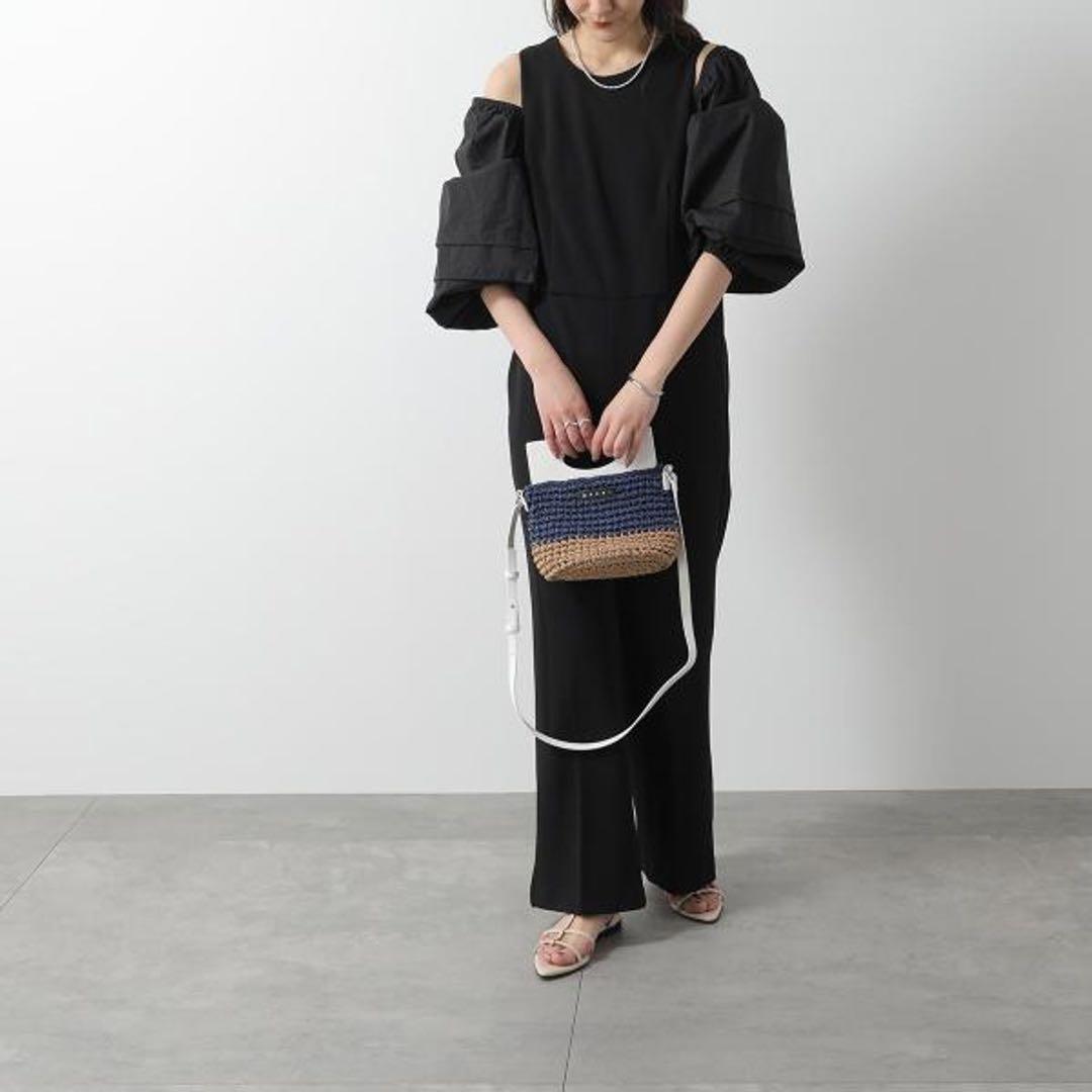 【6/3まで！限定半額】MARNI かごバック ショルダー タグ付き ブルー