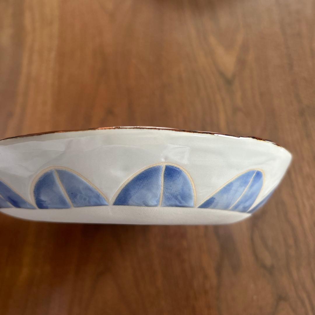 【新品未使用/箱あり】kimie ハンドメイド皿 2枚セット 20cm