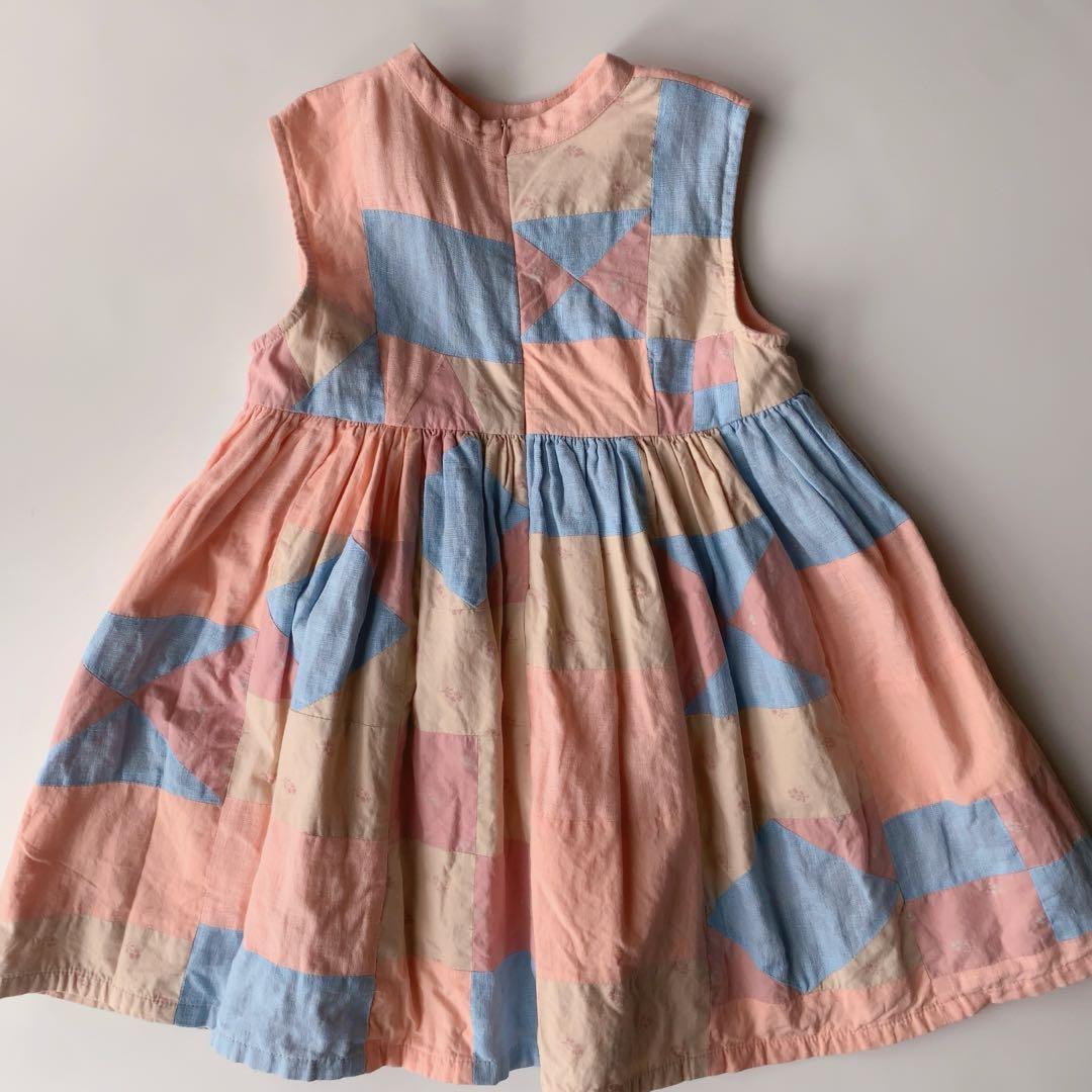 apolina kids■Wendy Dress Patchwork