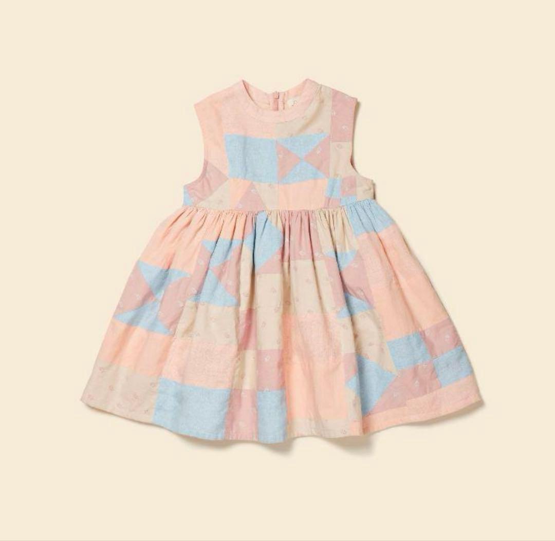 apolina kids■Wendy Dress Patchwork