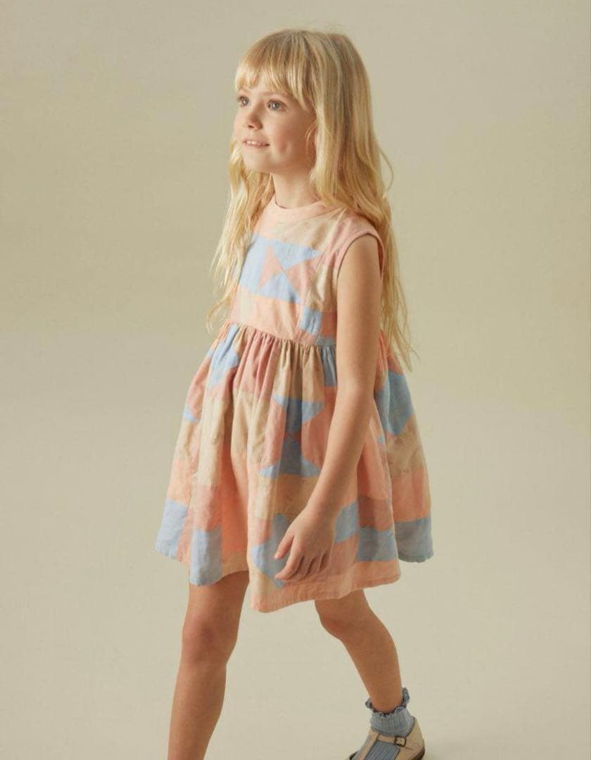 apolina kids■Wendy Dress Patchwork
