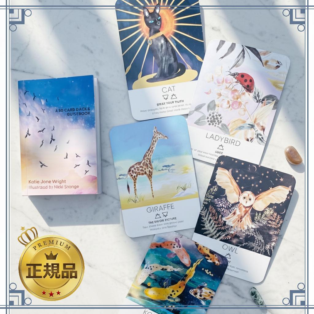 【正規品オラクルカード】希少レア✨柔らかい色彩✨動物たちのエネルギーのオラクル