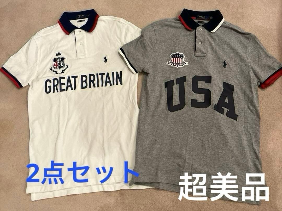 お値下げ　新品同様Polo Ralph Lauren ポロシャツ 2点セット S
