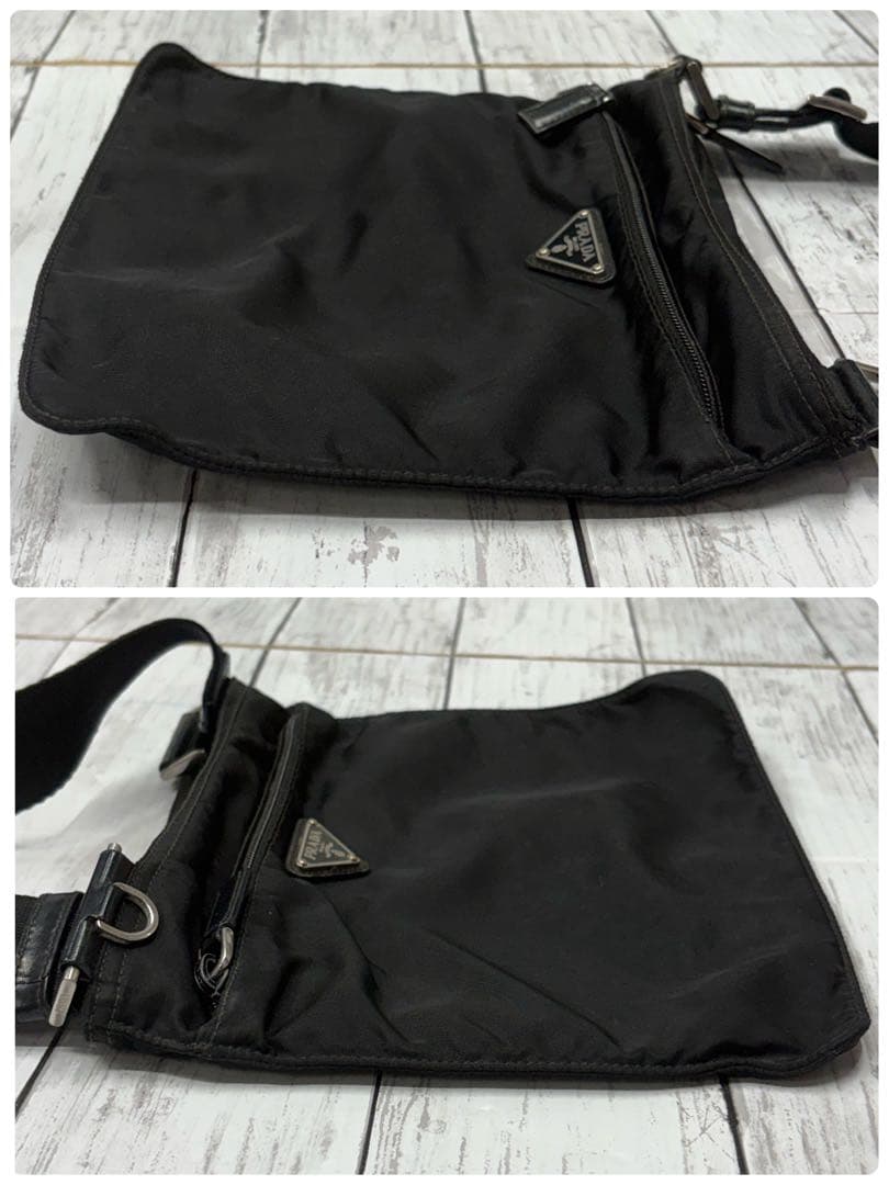 PRADA プラダ　サコッシュ　ショルダーバッグ　ナイロン　ブラック