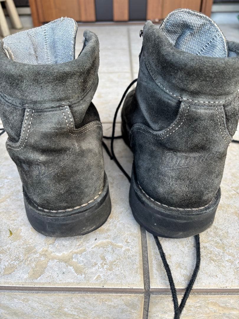 【希少USA製】Danner ダナーライト45202X ブラックスエード 8EE