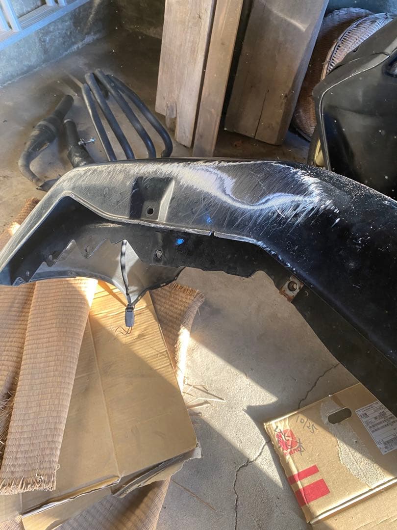 オデッセイRB3 社外フロントバンパー エアロ付き