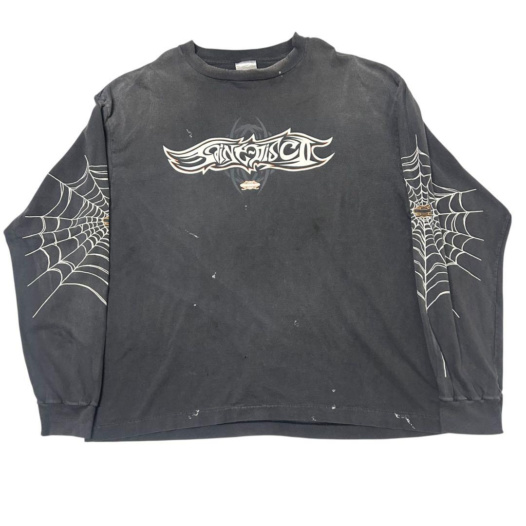 SAINT Mxxxxxx TEFLON DISCO ロンT ヴィンテージ加工