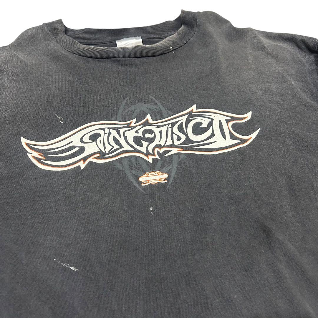 SAINT Mxxxxxx TEFLON DISCO ロンT ヴィンテージ加工