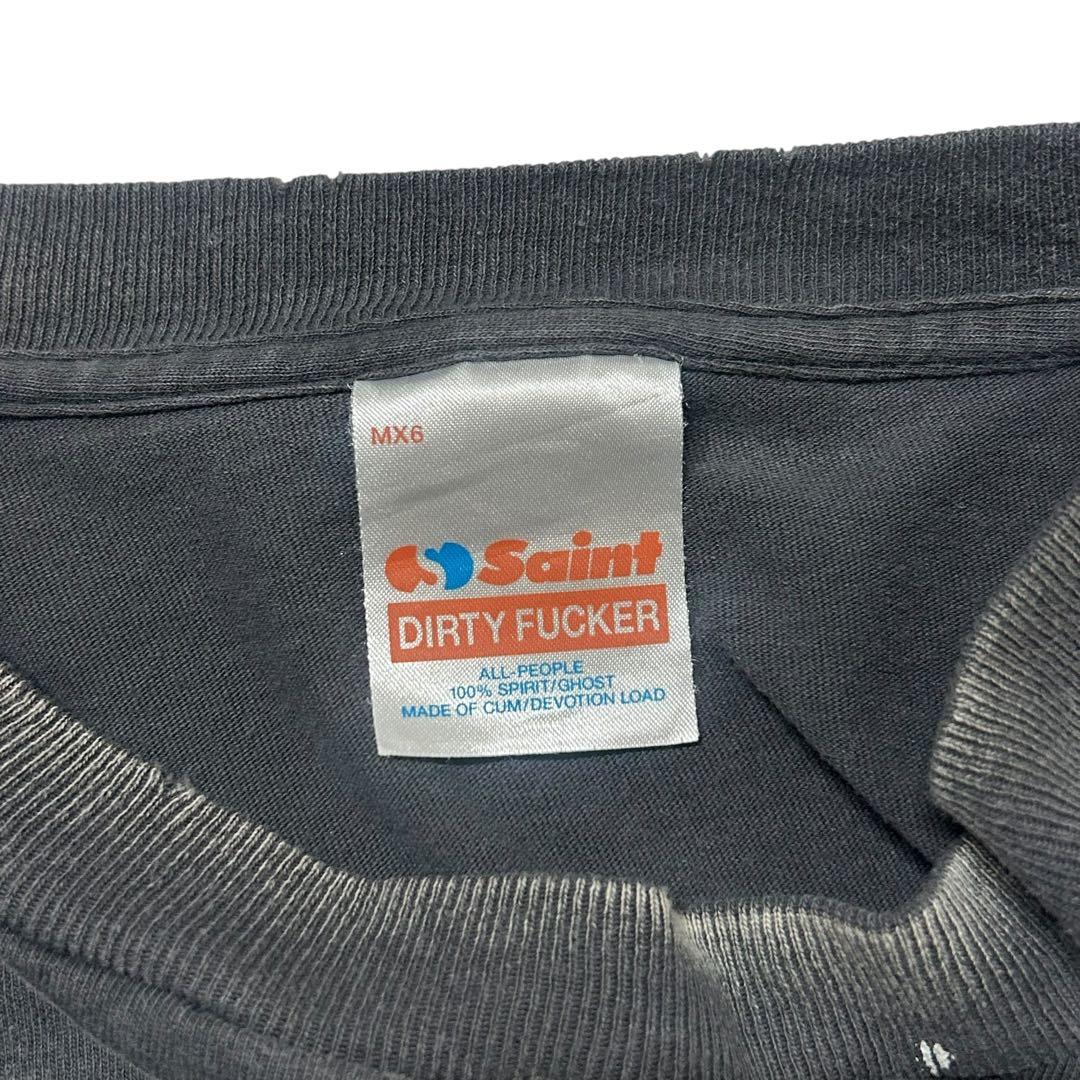 SAINT Mxxxxxx TEFLON DISCO ロンT ヴィンテージ加工