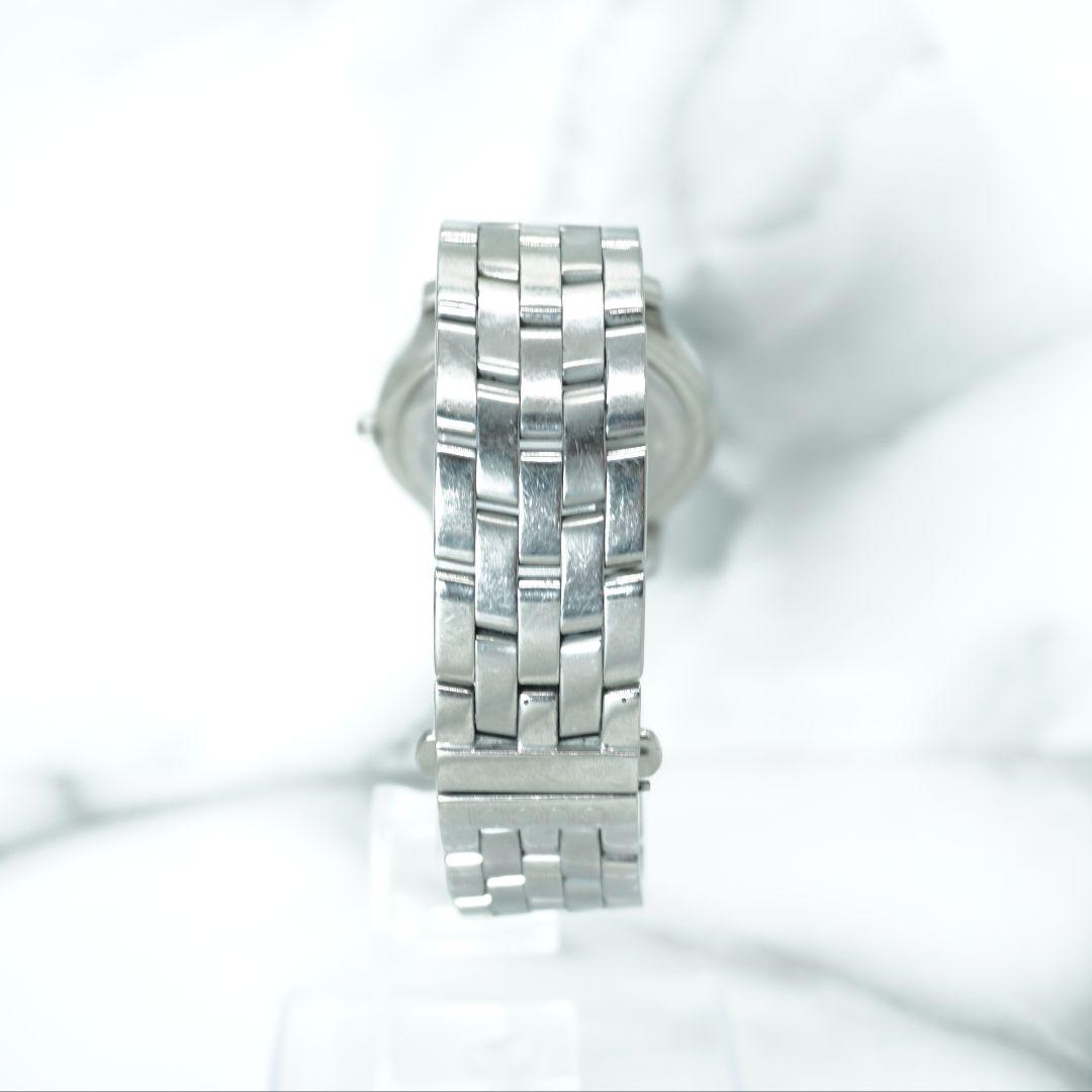 GUCCI 5500M メンズ 腕時計 シルバー クオーツ 電池交換済み