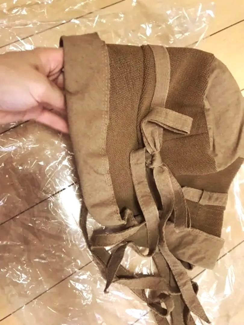 カシラ YAMABIKO UV&WASH ハット　CA4LA 紐付き　麦わら帽子