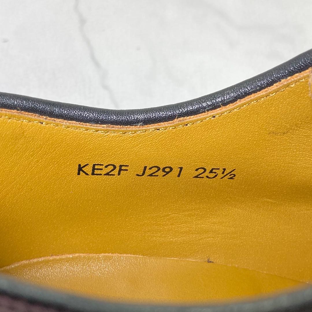 【美品】REGAL J291 プレーントゥ 25.5㎝ ブラウン