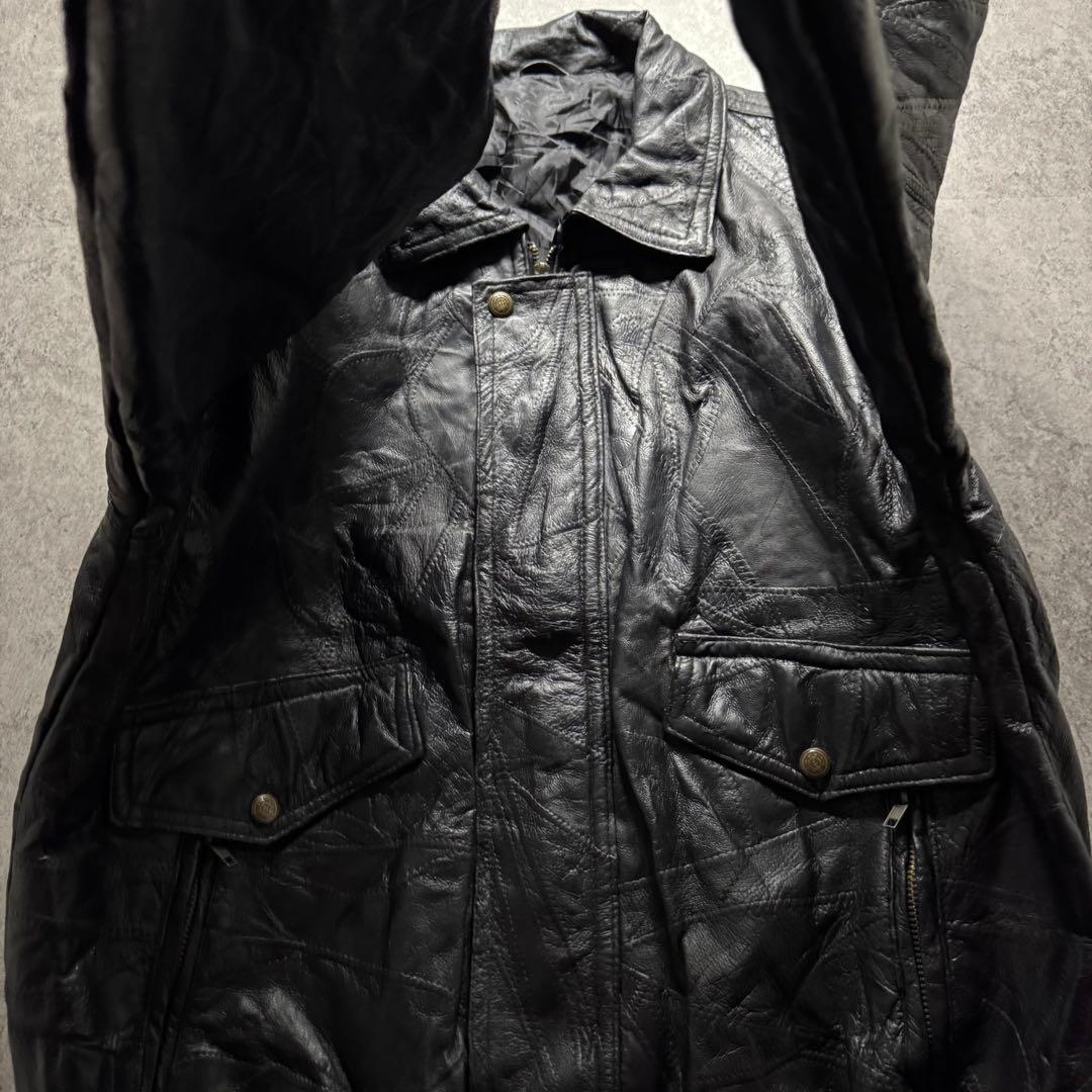 【90s vintage】フライトジャケット　L A-2 イーグルステッチ　短丈