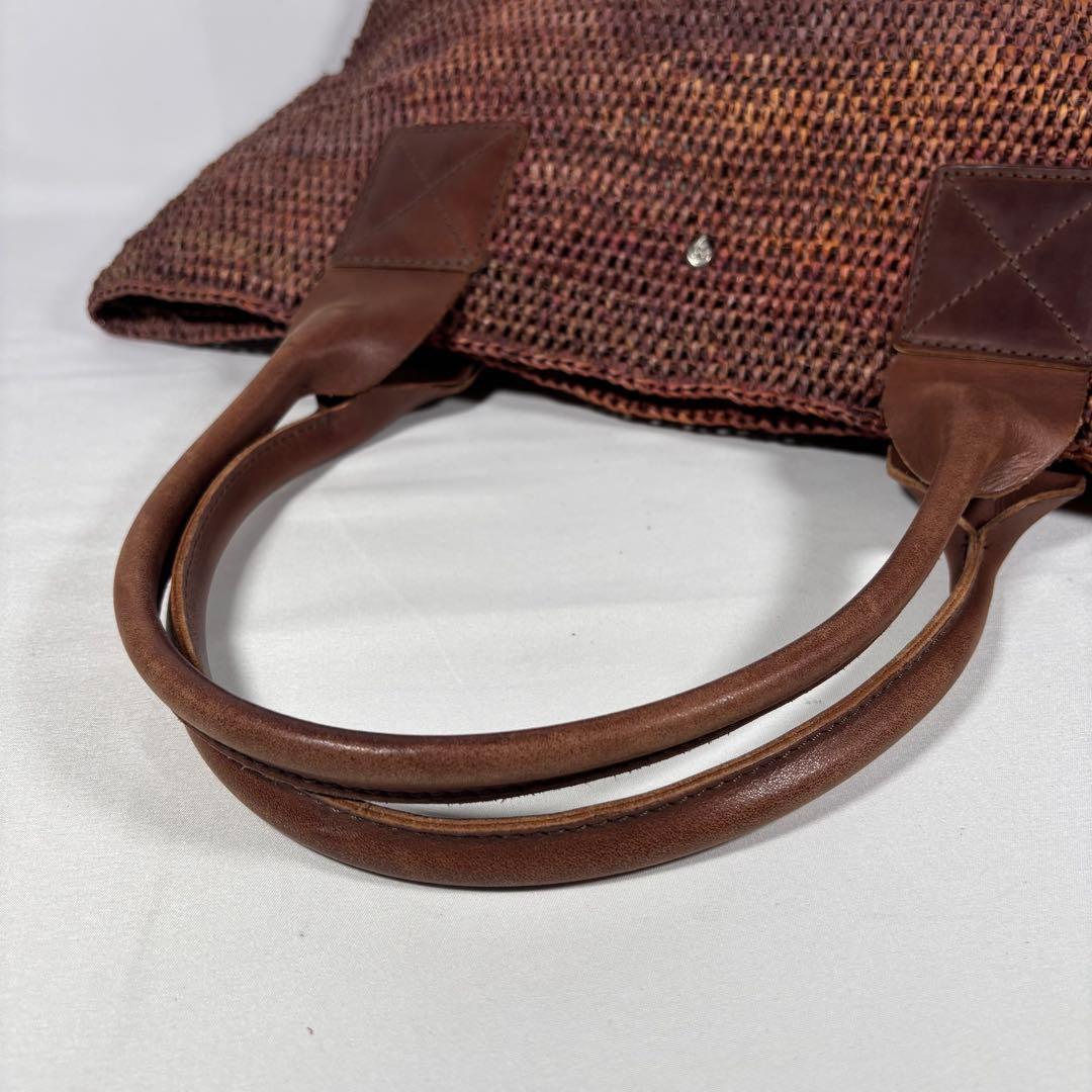 ヘレンカミンスキー トートバッグ ショルダーバッグ かごバッグ ラフィア