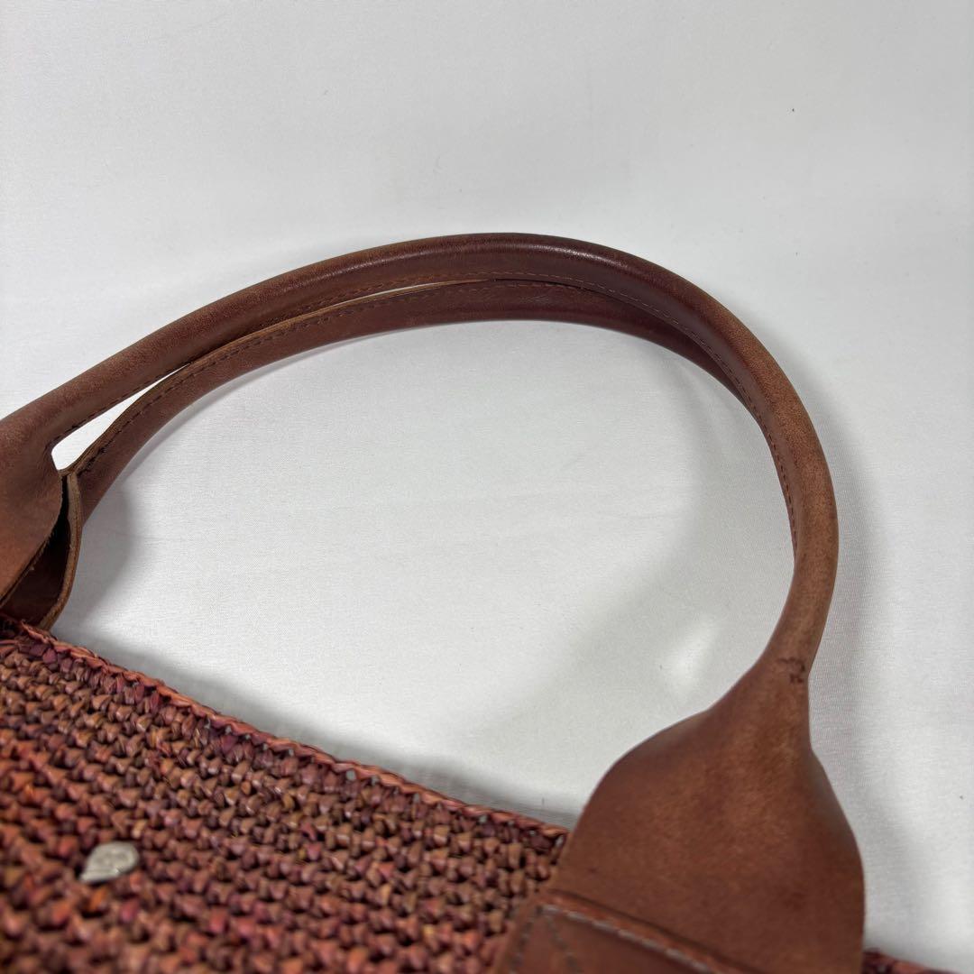 ヘレンカミンスキー トートバッグ ショルダーバッグ かごバッグ ラフィア