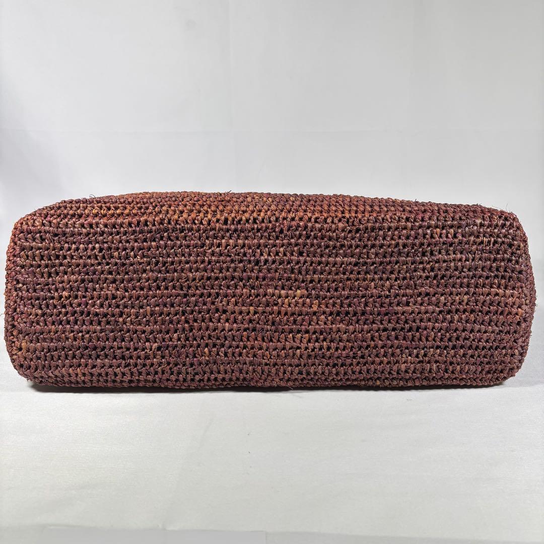 ヘレンカミンスキー トートバッグ ショルダーバッグ かごバッグ ラフィア