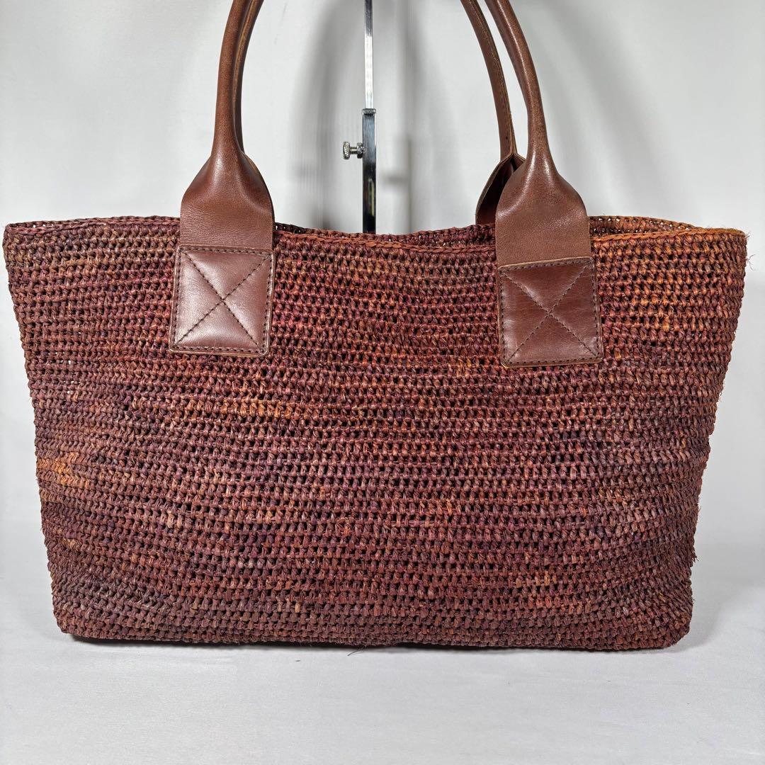 ヘレンカミンスキー トートバッグ ショルダーバッグ かごバッグ ラフィア