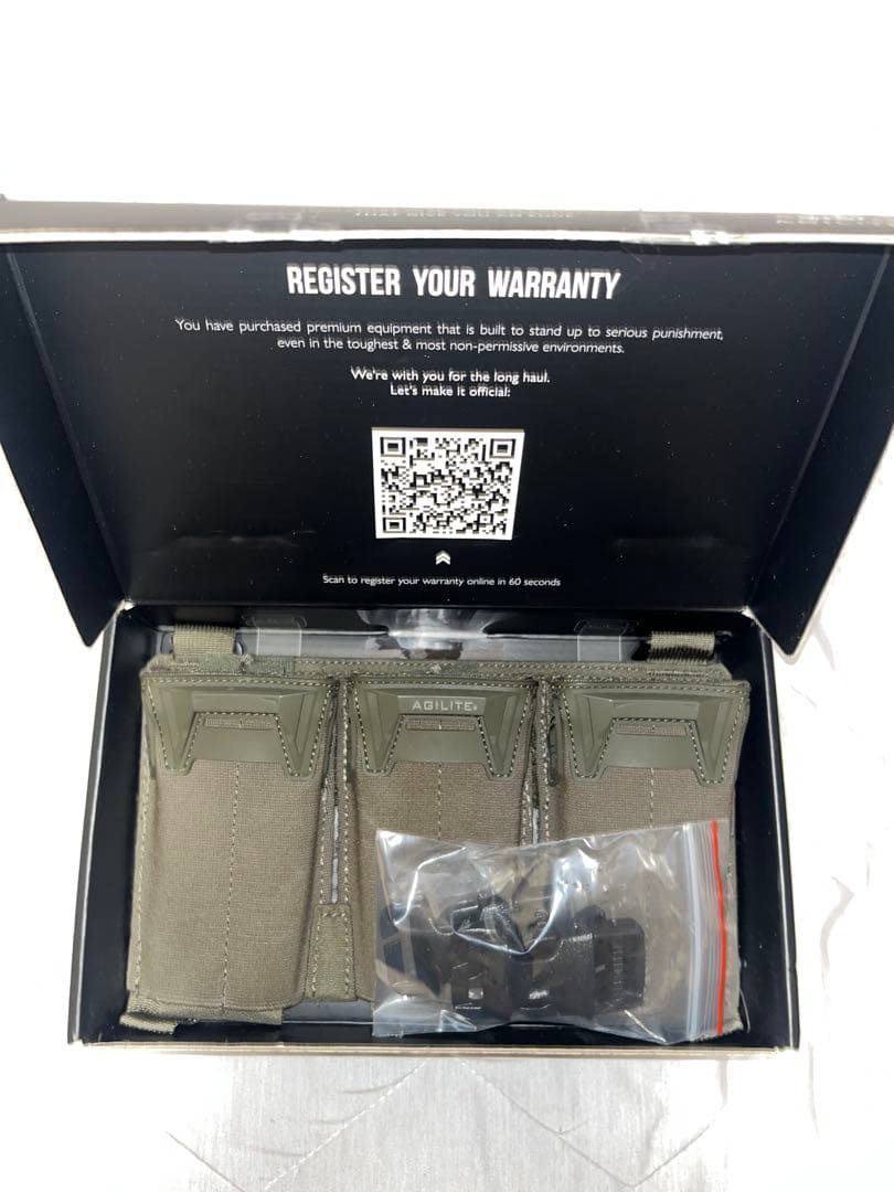 【実物】AGILITE K-ZERO Mサイズ （レンジャーグリーン）