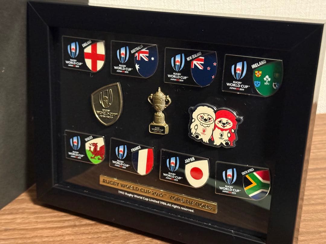 ラグビーワールドカップ2019 RWC2019 ピンバッジセット ベスト8