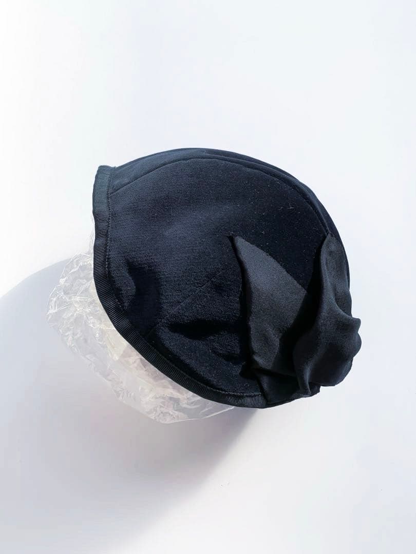 専用あかりちゃん様【美品】Sugri スグリ 別珍フードシルクリボンブラック