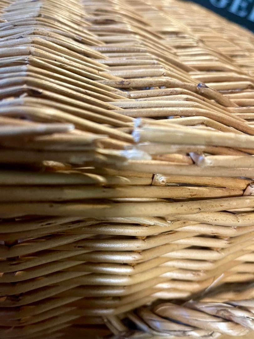 英国 フォートナム＆メイソン カゴ バスケット ラージサイズ　ハンパー ②