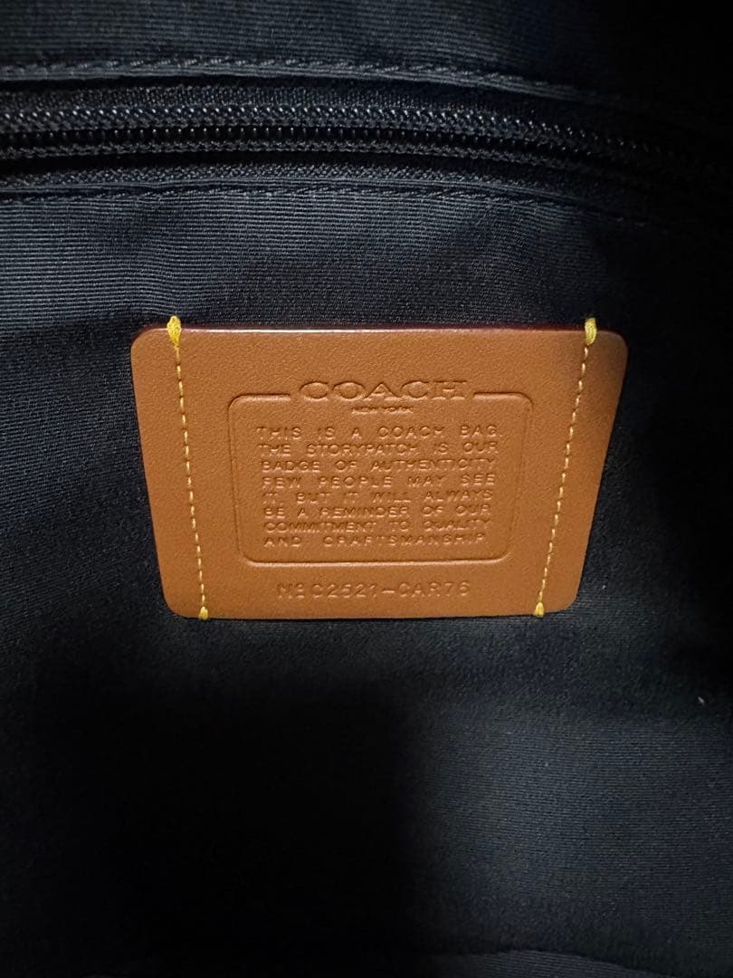 COACH ボストンバッグ ダークグレー