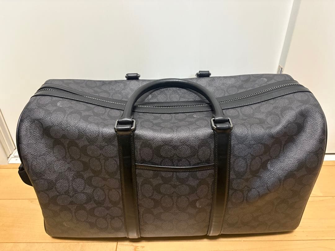 COACH ボストンバッグ ダークグレー