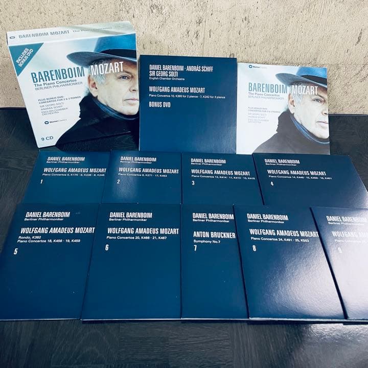 ダニエル・バレンボイム / モーツァルトピアノ協奏曲全集　(9枚組)