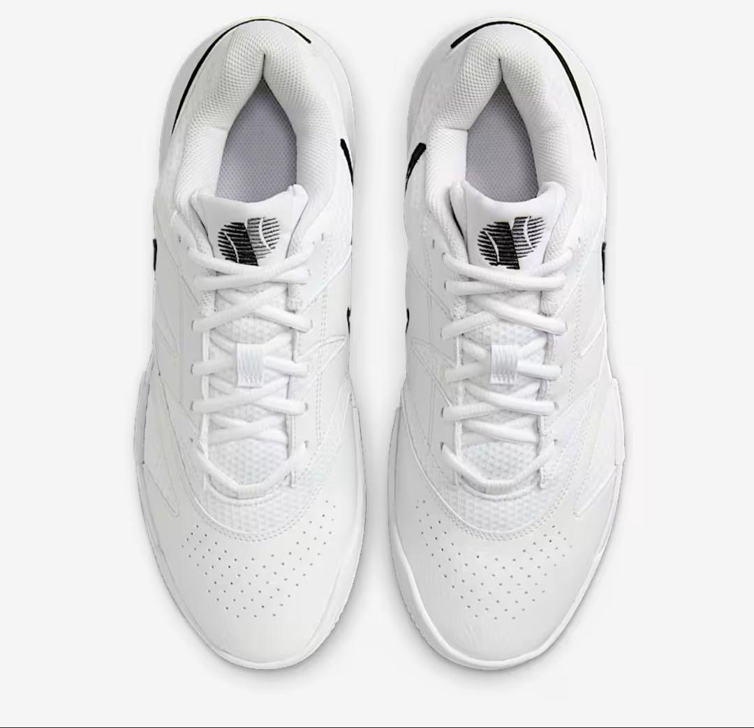 Nike テニスシューズ ホワイト/ブラック