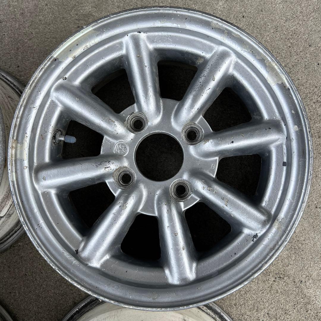 【nabe3】ワタナベ　アルミホイール　14インチ