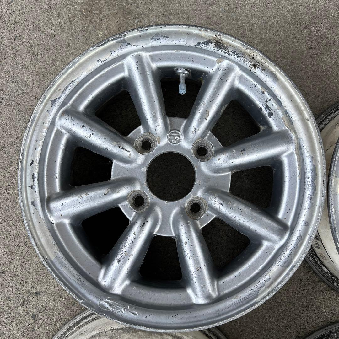 【nabe3】ワタナベ　アルミホイール　14インチ