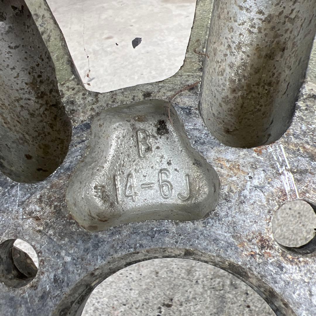 【nabe3】ワタナベ　アルミホイール　14インチ