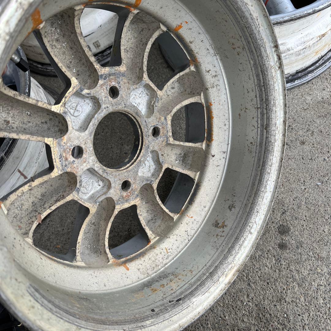 【nabe3】ワタナベ　アルミホイール　14インチ