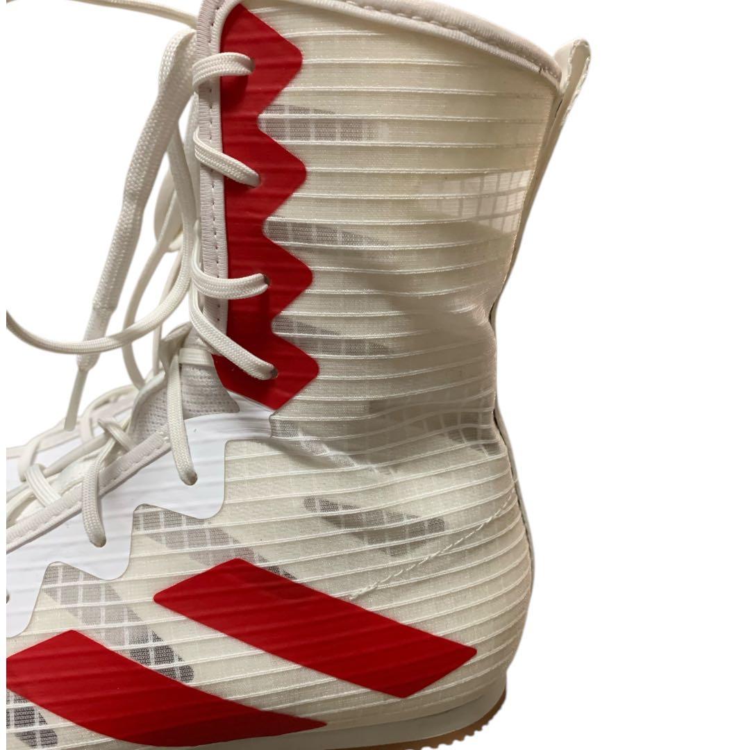 美品！アディダス ボクシングシューズ adidas Box Hog 4 ホワイト