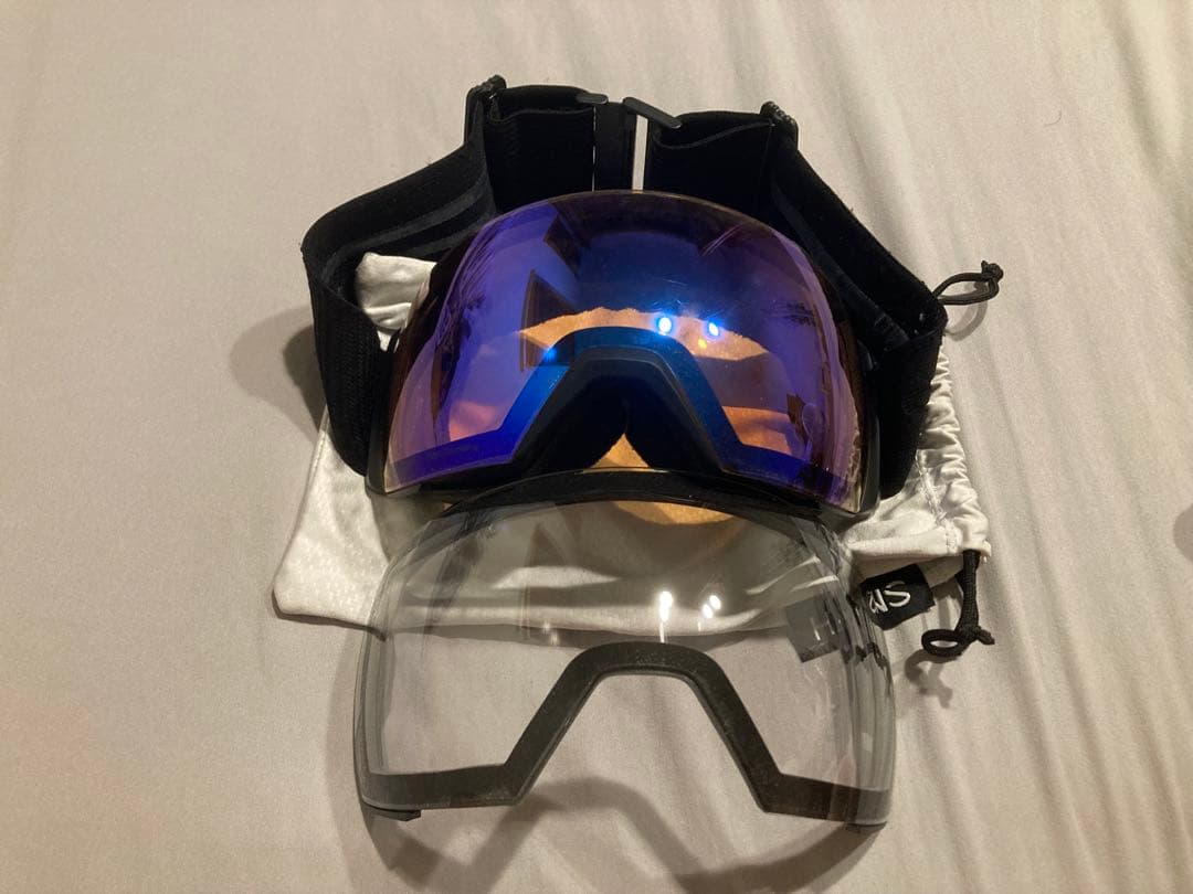 SMITH ゴーグル クリアレンズ付き　マグネット