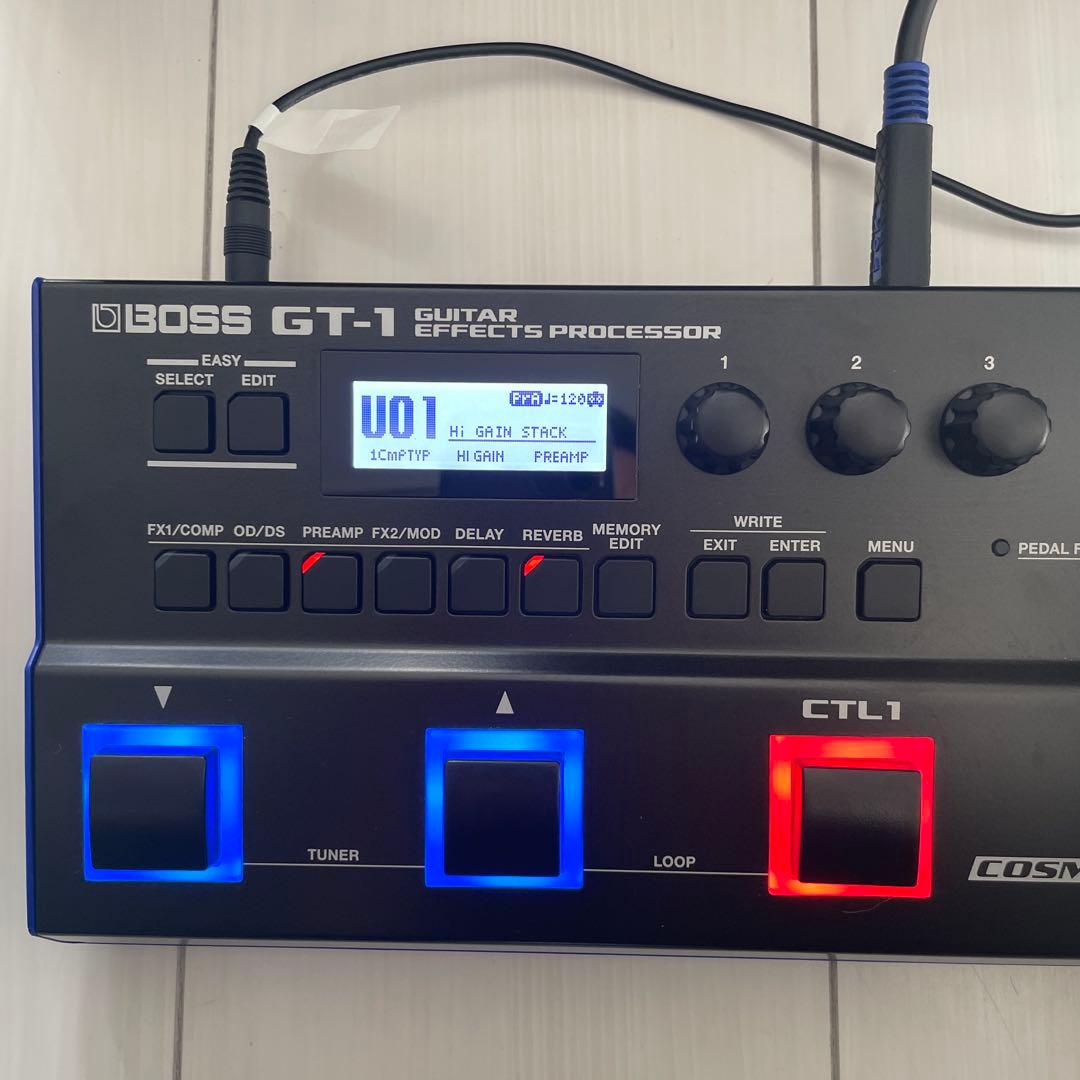 s*w様 BOSS GT-1 ギターエフェクター