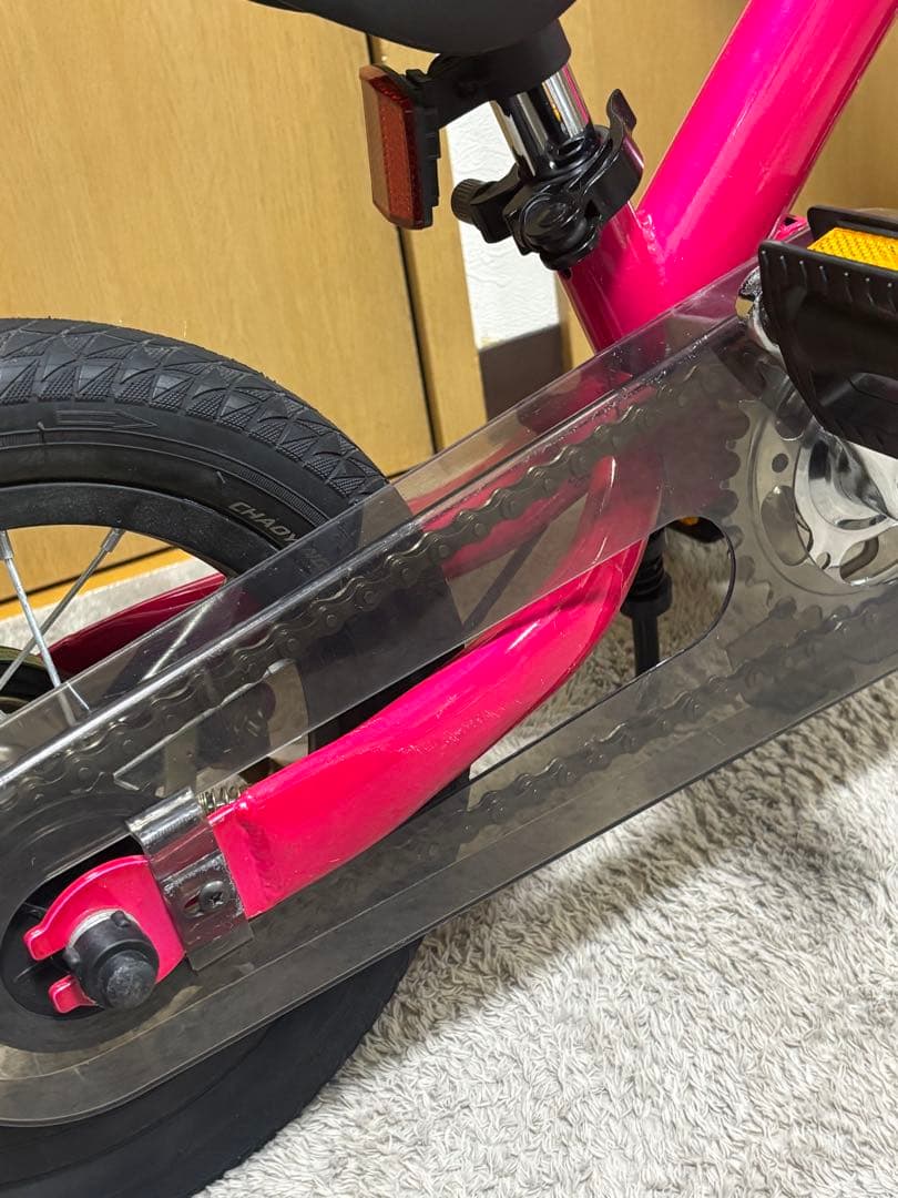 へんしんバイク2 12インチ ピンク スタンド付