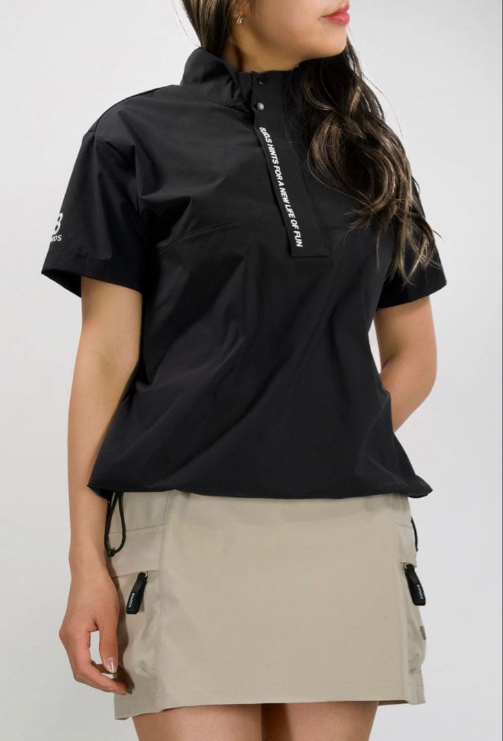 ハチヤーズ　ブラック ショートスリーブシャツ　ブラック　Mサイズ