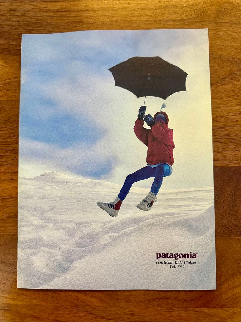 patagonia kids カタログ1989 fall