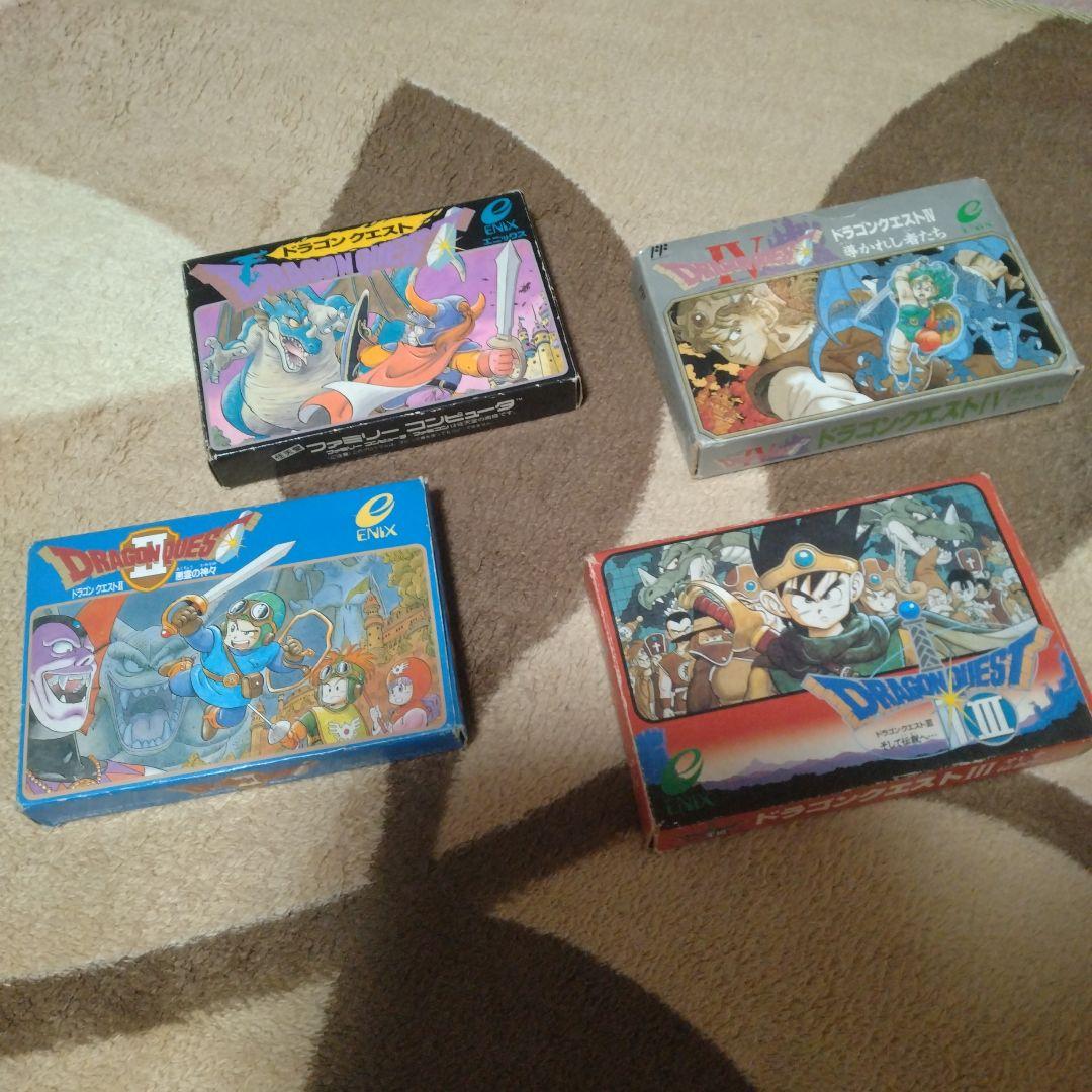 ドラゴンクエスト I II III IVセット 中古 ENIX