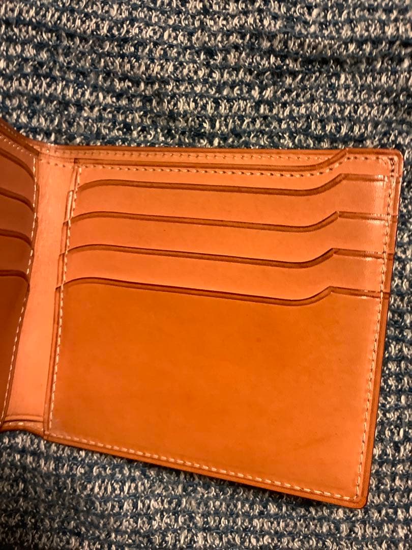 GANZO ナイルクロコ 折財布 中古 美品