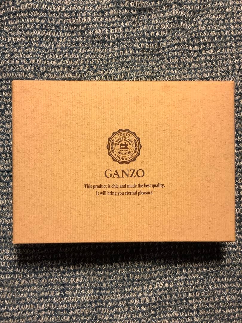 GANZO ナイルクロコ 折財布 中古 美品