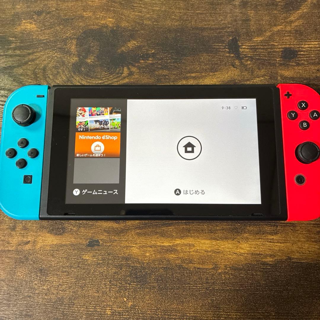 Nintendo Switch 本体 青/赤+ケース