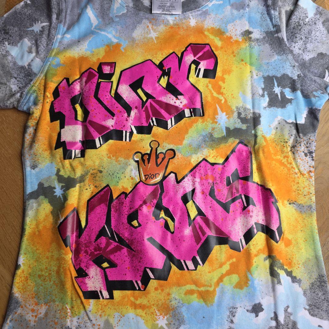 Christian Dior グラフィティ Tシャツ 38　超美品　y16