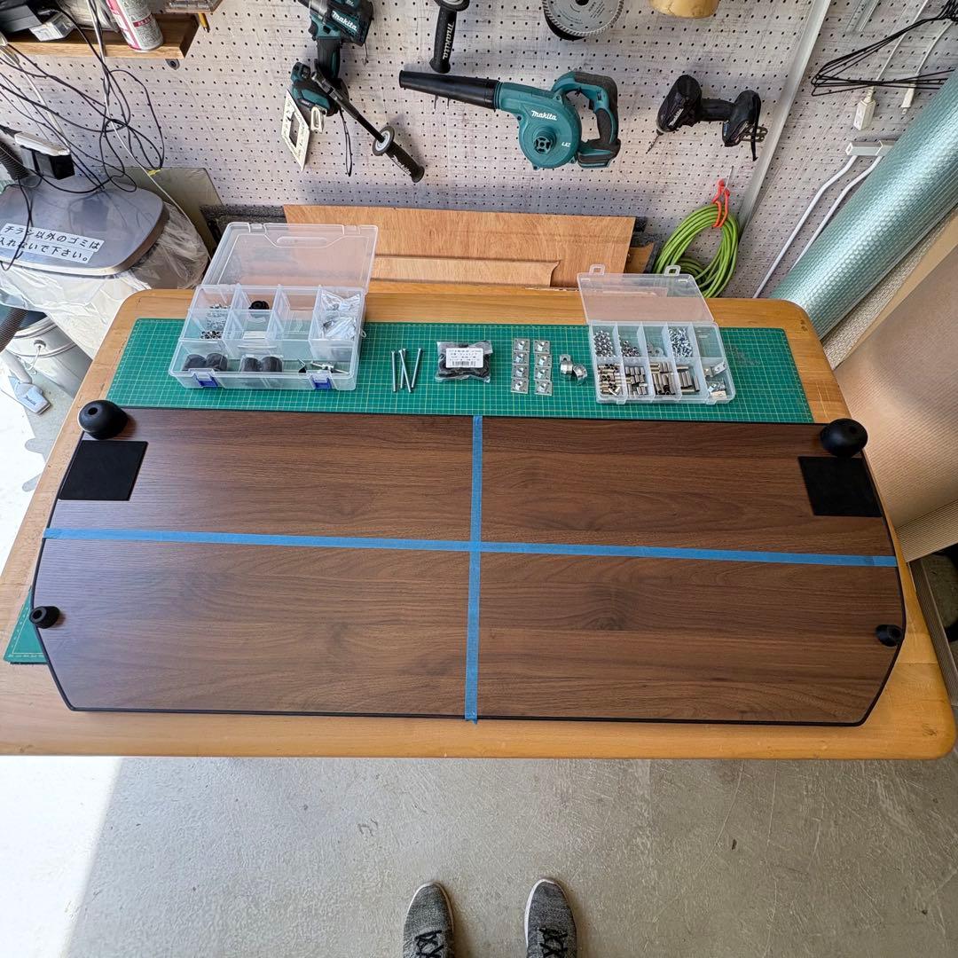 エース17様　10系シエンタ　アッパーボードテーブル　完成